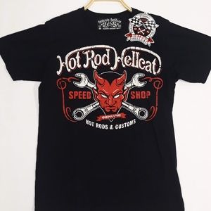 HotRod Hellcat Devil graphic tshirt size S